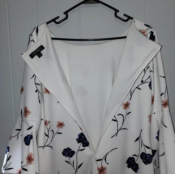 Ralph Lauren Stunning 😍 Boho Style Floral Bell Sleeve Dress - Picture 3 of 16